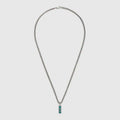 Double Gucci Enamel Pendant Necklace product image 1, provided for visual reference and product detail review