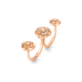 Chanel Extrait De Cam ̈¦lia Transformable 18K Gold Ring product image 1, provided for visual reference and product detail