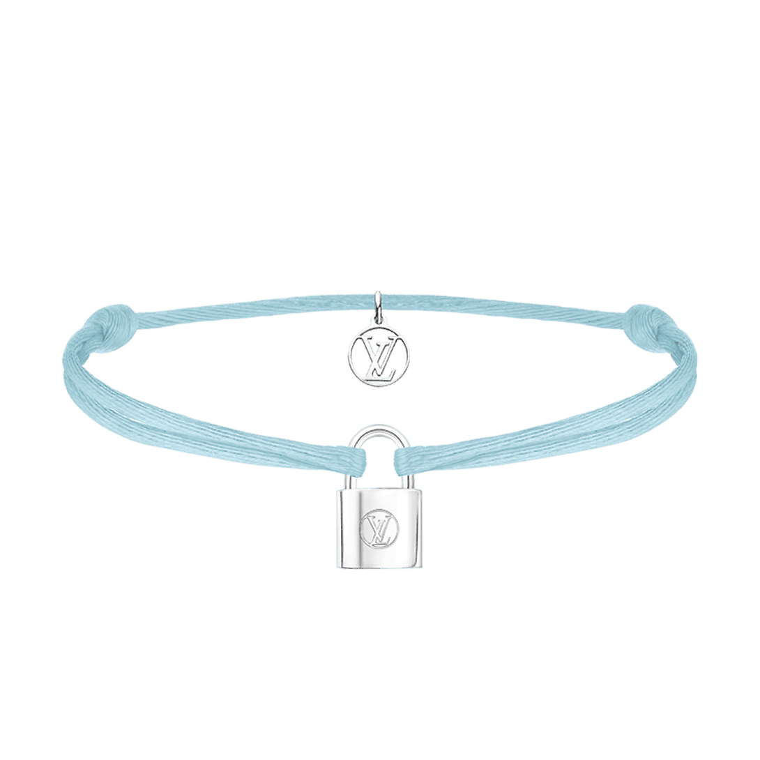 Louis Vuitton Silver Lockit X Virgil Abloh 18K Gold Bracelet product image 1, provided for visual reference and product