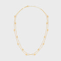 Celine Pearl Double 18K Gold Necklace product image 1, provided for visual reference and product detail review