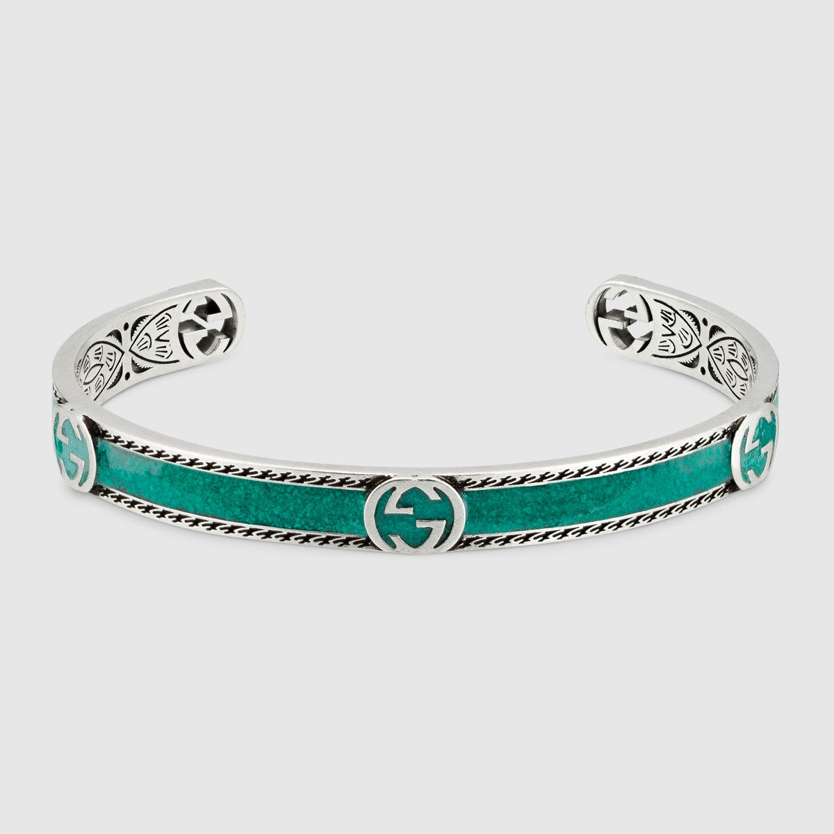 Double Gucci Interlocking Gucci Bangle Bracelet product image 1, provided for visual reference and product detail review