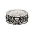 Double Gucci Feline Head Ring product image 1, provided for visual reference and product detail review