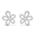 Flowerlace 18K Gold Earrings product image 1, provided for visual reference and product detail review