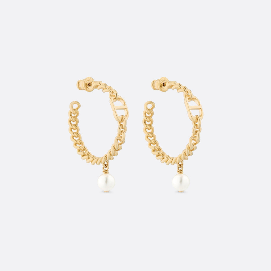 Dior 30 Montaigne 18K Gold Earrings product image 1, provided for visual reference and product detail review