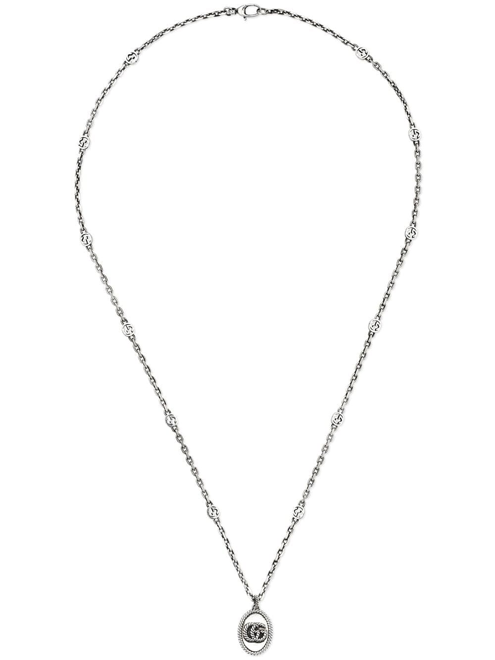 Double Gucci Pendant Necklace product image 2, provided for visual reference and product detail review