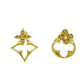 Louis Vuitton Flower Gram 18K Gold Earrings product image 1, provided for visual reference and product detail review