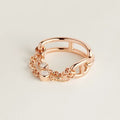 Hermes Chaine D'Ancre Chaos 18K Gold Ring product image 1, provided for visual reference and product detail review