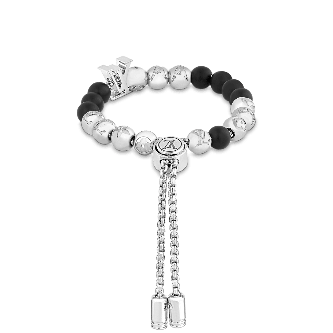 Louis Vuitton Monogram Beads 18K Gold Bracelet product image 1, provided for visual reference and product detail review