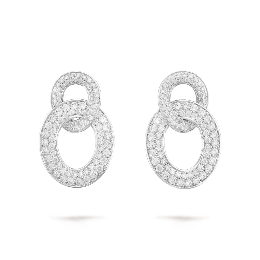 Olympia Diamonds 18K Gold Earrings product image 1, provided for visual reference and product detail review