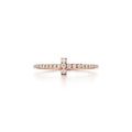Tiffany Diamond Wire 18K Gold Ring product image 1, provided for visual reference and product detail review