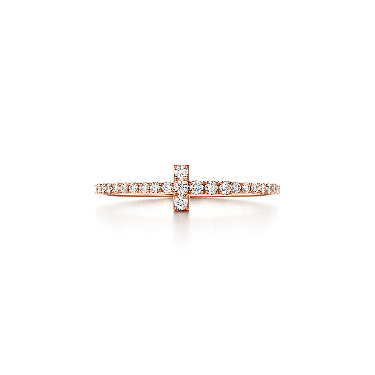 Tiffany Diamond Wire 18K Gold Ring product image 1, provided for visual reference and product detail review