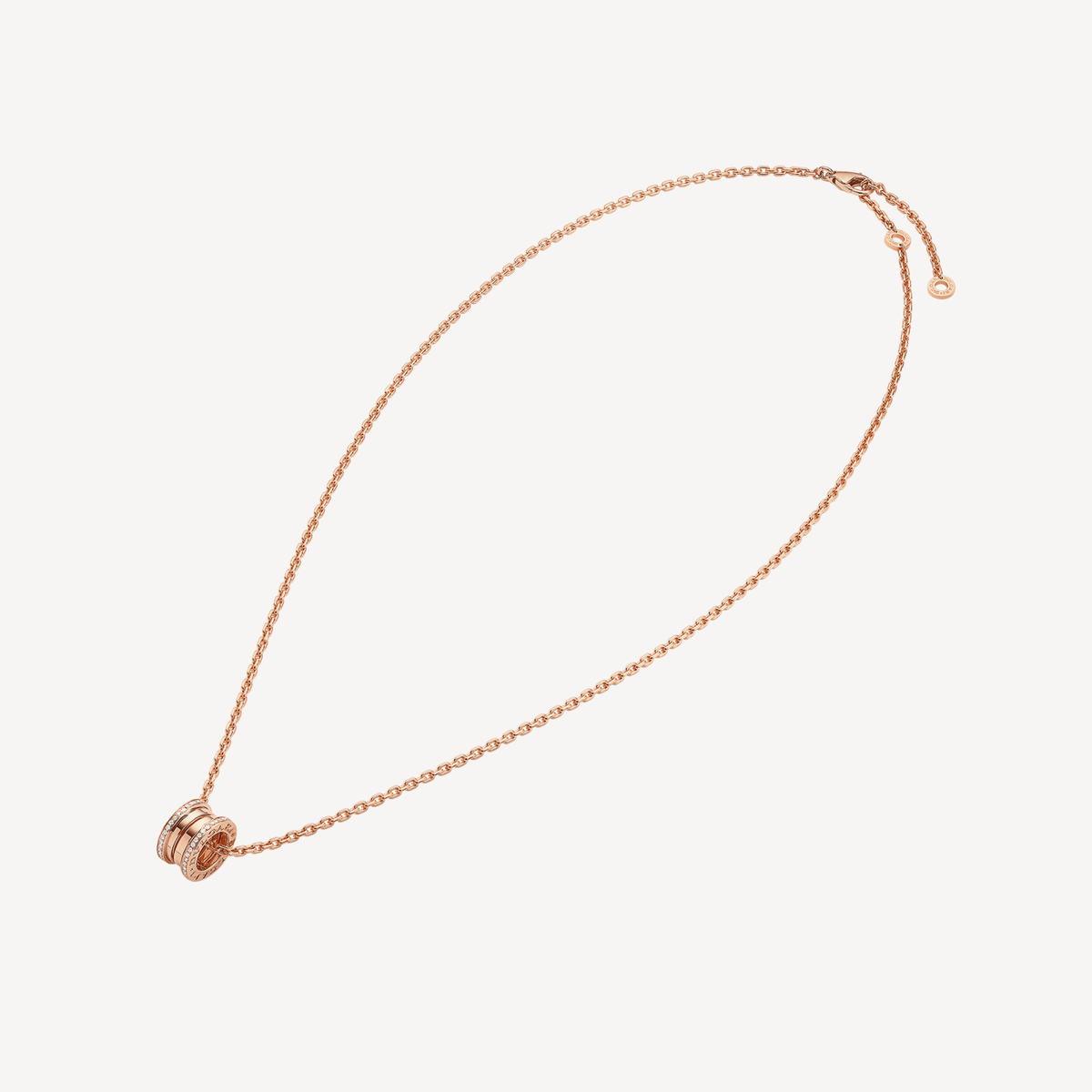 B.zero1 Pave Diamonds 18K Gold Necklace product image 6, provided for visual reference and product detail review