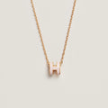 Hermes Mini Pop Pink 18K Gold Necklace product image 1, provided for visual reference and product detail review