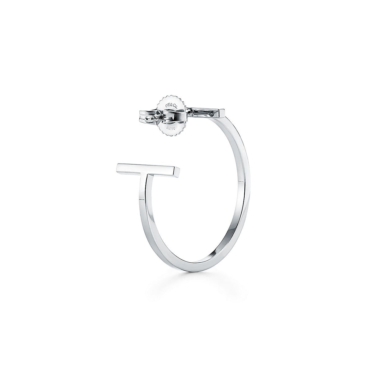 Tiffany Hoop 18K Gold Earrings product image 4, provided for visual reference and product detail review