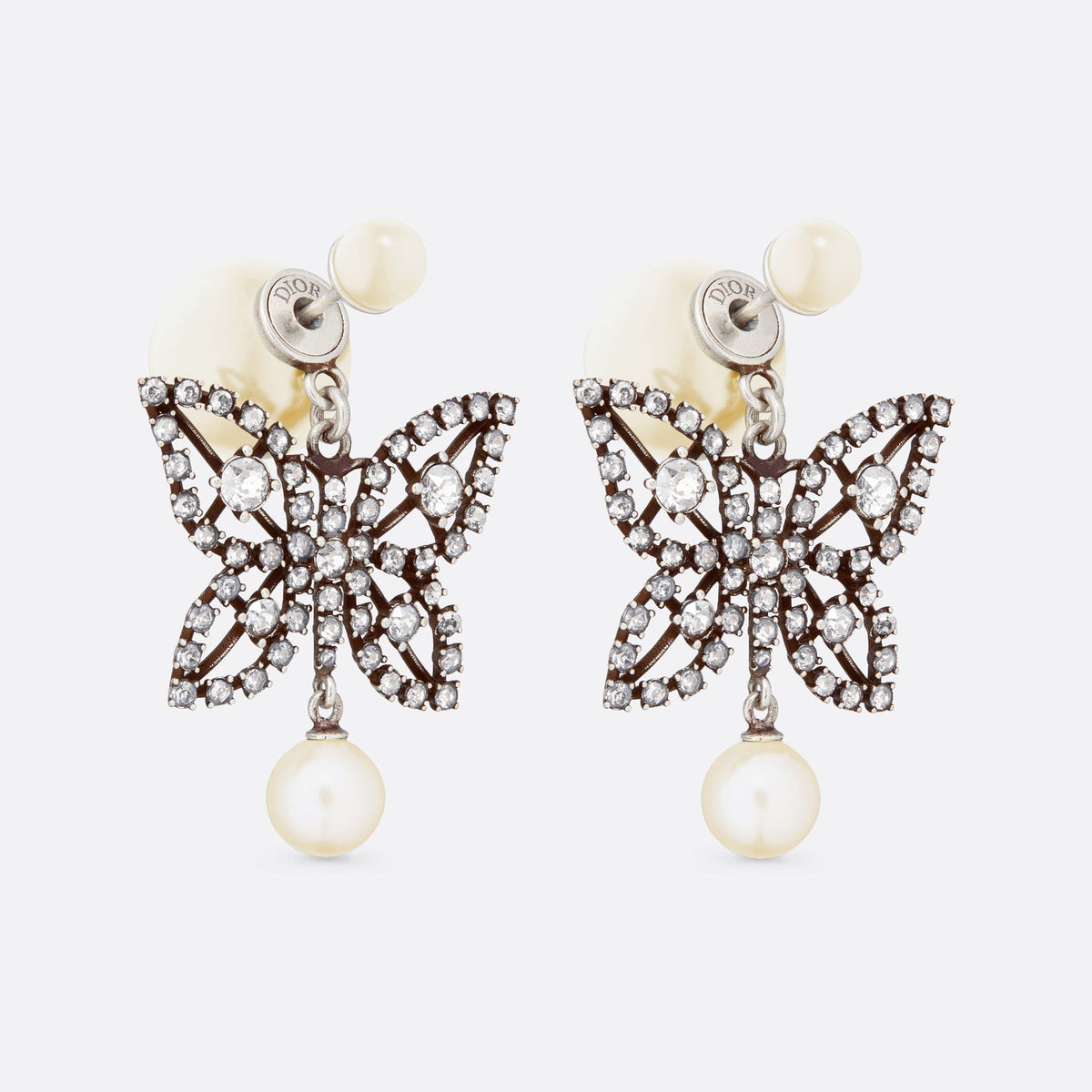 Dior Tribales Butterfly 18K Gold Earrings product image 1, provided for visual reference and product detail review