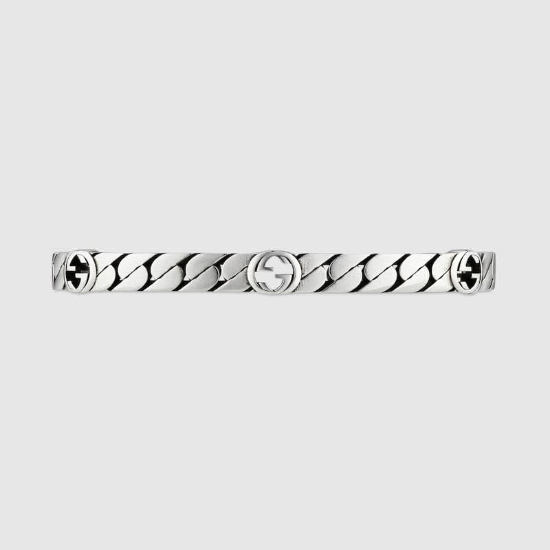 Double Gucci Interlocking Gucci Cuff Bracelet product image 4, provided for visual reference and product detail review