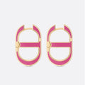 Dior 30 Montaigne Rani Pink 18K Gold Earrings product image 1, provided for visual reference and product detail review