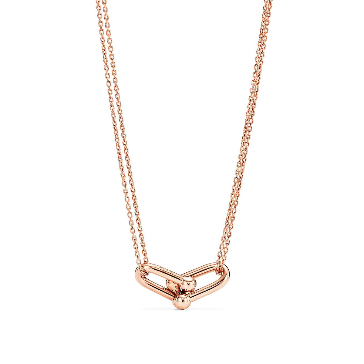 Tiffany HardWear Double Link 18K Gold Necklace product image 1, provided for visual reference and product detail review