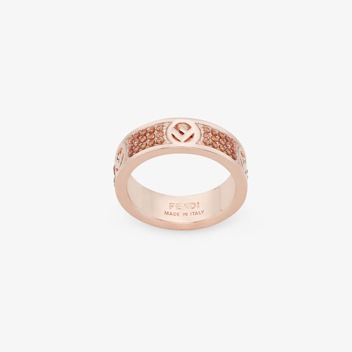 Fendi Is 18K Rose Gold Ring product image 1, provided for visual reference and product detail review