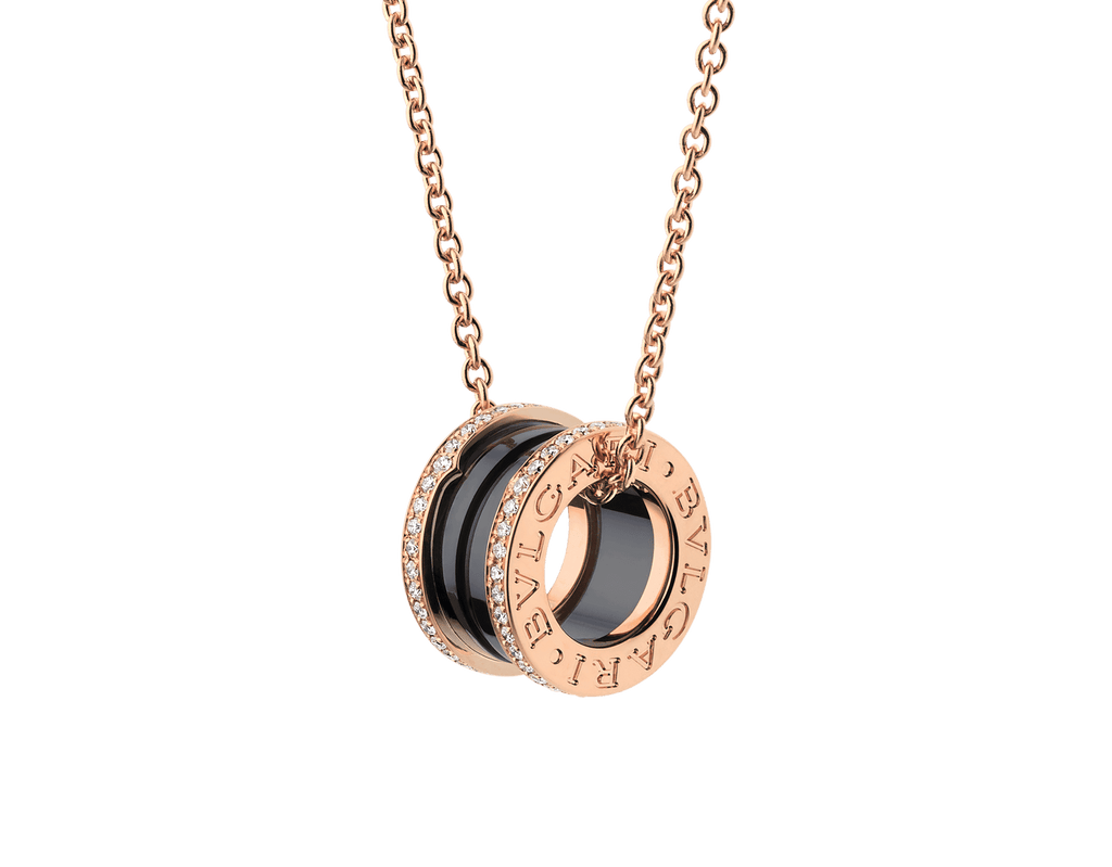 B.zero1 Edge Diamonds 18K Gold Necklace product image 1, provided for visual reference and product detail review