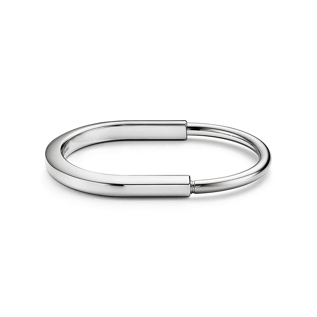 Tiffany Lock Bangle 18K Gold Bracelet product image 2, provided for visual reference and product detail review