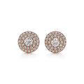 Tiffany Soleste Diamonds 18K Rose Gold Earrings product image 1, provided for visual reference and product detail review