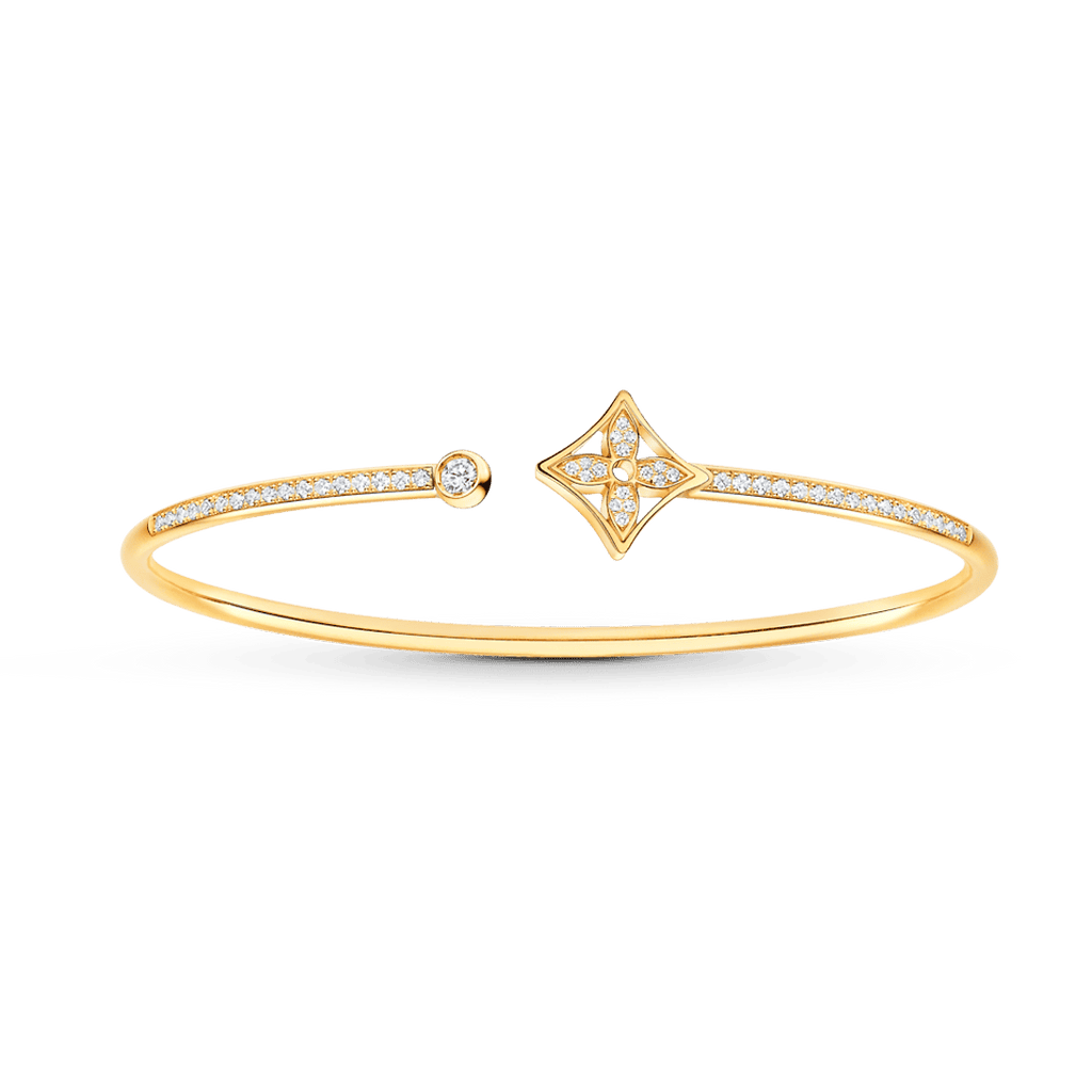 Louis Vuitton Idylle Blossom Twist 18K Gold Bracelet product image 1, provided for visual reference and product detail review