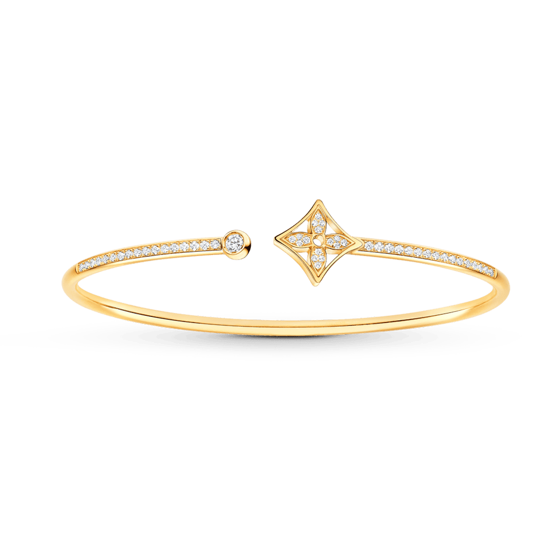 Louis Vuitton Idylle Blossom Twist 18K Gold Bracelet product image 1, provided for visual reference and product detail review