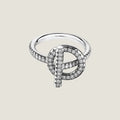 Hermes Echappee Diamond 18K Gold Ring product image 1, provided for visual reference and product detail review