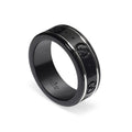 Gucci Double Icon Black Corundum 18K Gold Ring product image 1, provided for visual reference and product detail review