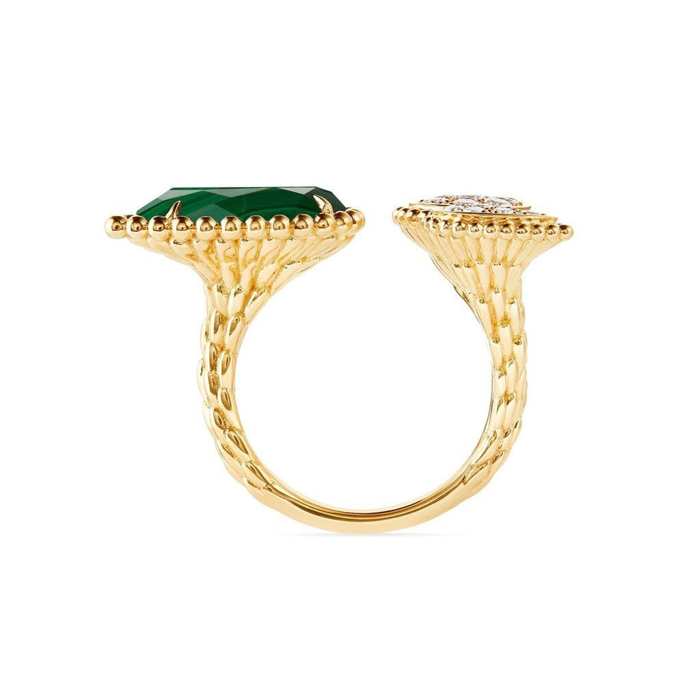 Serpent Boh ̈ ̈me Diamonds 18K Gold Ring product image 2, provided for visual reference and product detail review