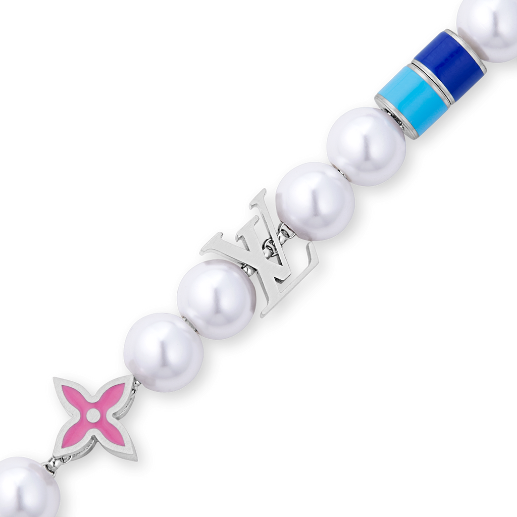 Louis Vuitton MNG Pearls Party 18K Gold Bracelet product image 2, provided for visual reference and product detail review