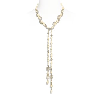 Chanel Pearl Chain 18K Gold Necklace product image 2, provided for visual reference and product detail review