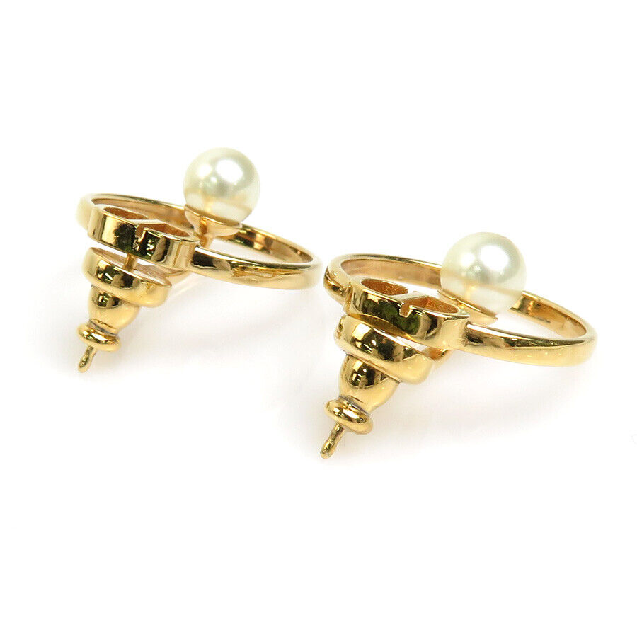 Dior 30 Montaigne Pearl 18K Gold Earrings product image 6, provided for visual reference and product detail review