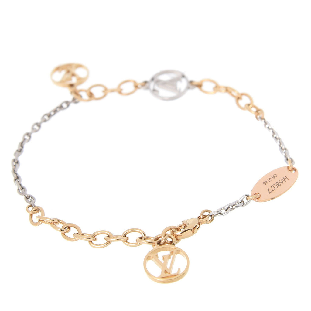 Louis Vuitton Logomania 18K Gold Bracelet product image 4, provided for visual reference and product detail review