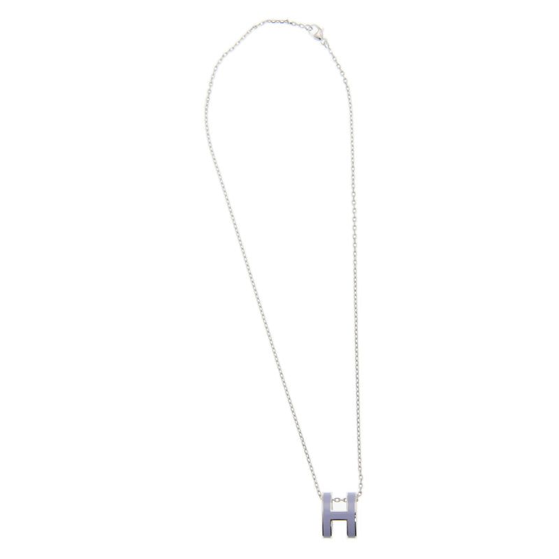 Hermes Mini Pop Purple 18K Gold Necklace product image 3, provided for visual reference and product detail review