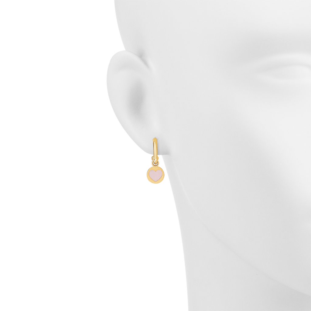 Louis Vuitton Iconic Heart 18K Gold Earrings product image 3, provided for visual reference and product detail review
