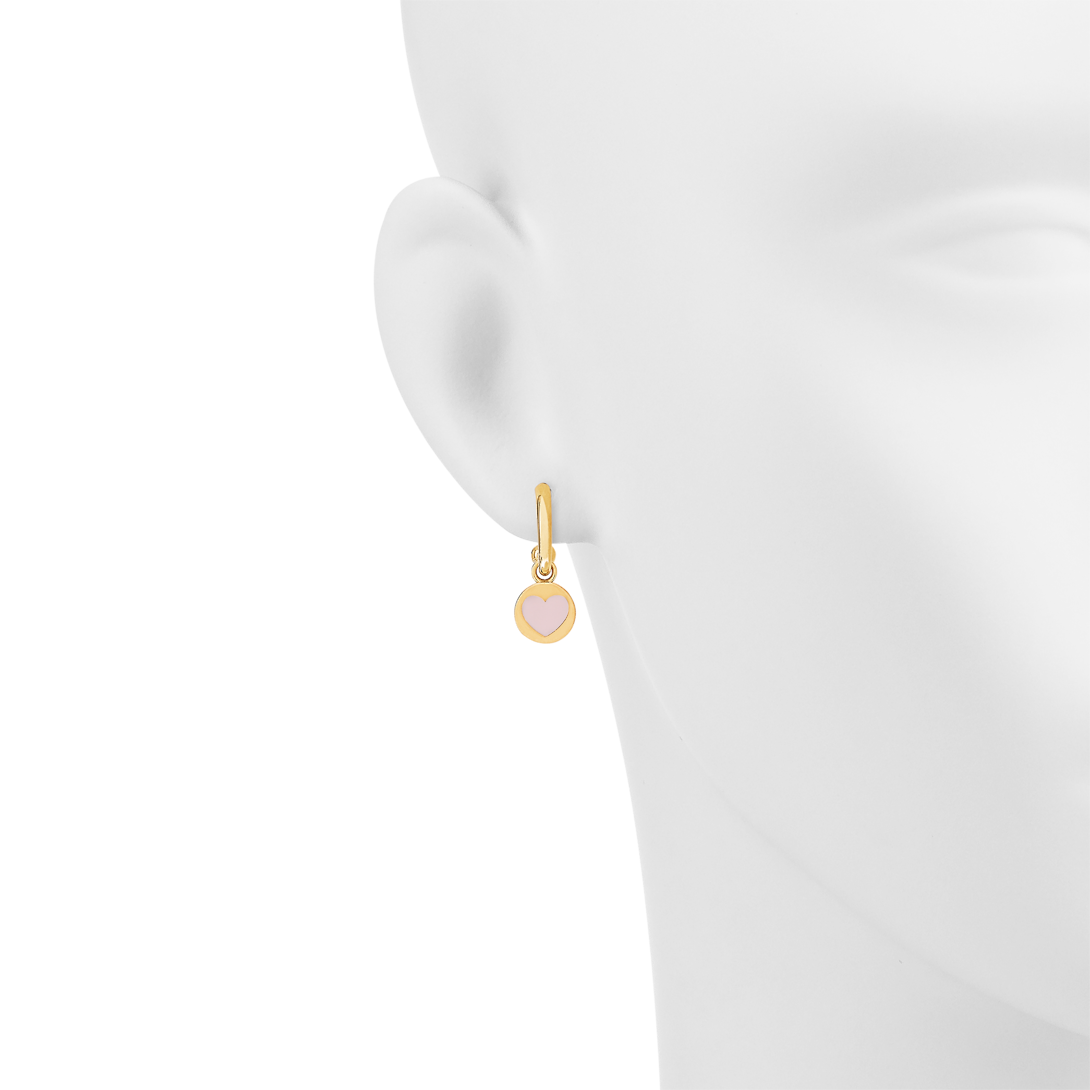Louis Vuitton Iconic Heart 18K Gold Earrings product image 3, provided for visual reference and product detail review