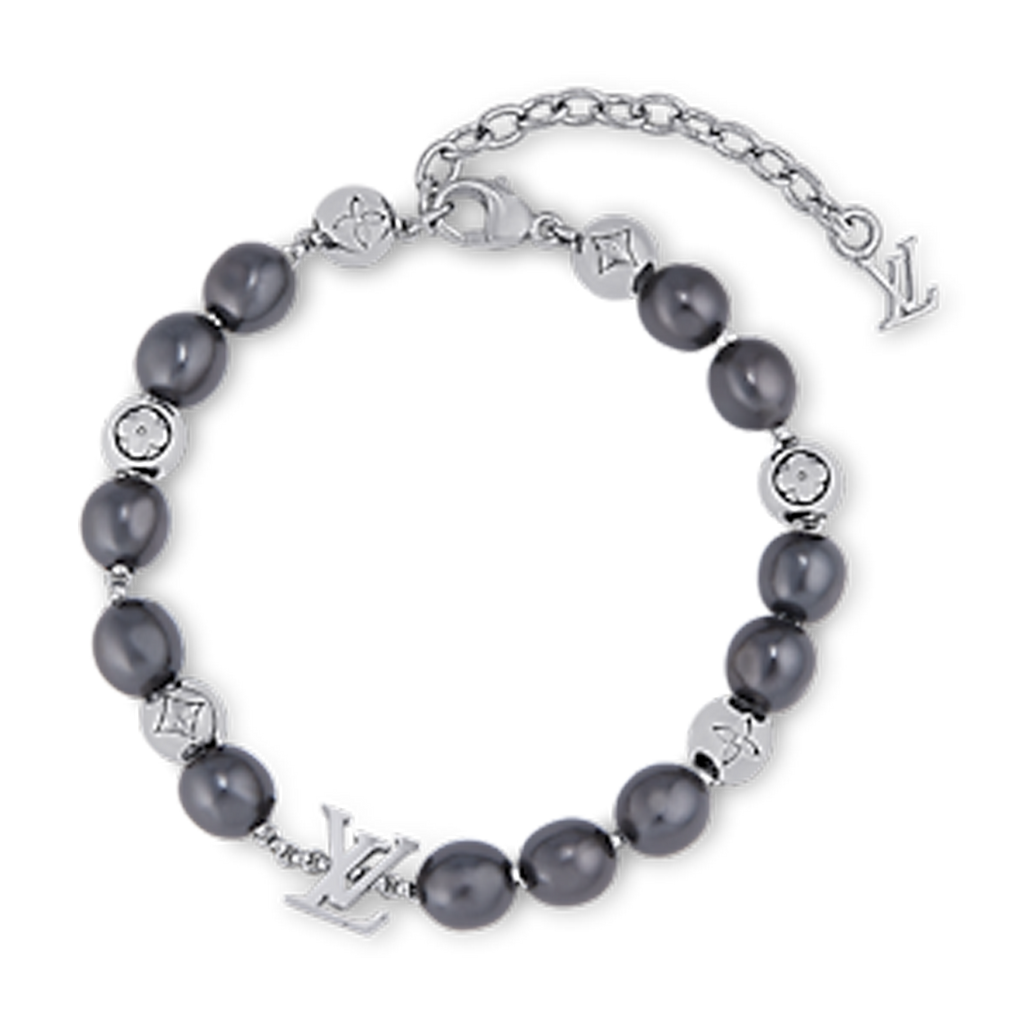 Louis Vuitton Monogram Pearls 18K Gold Bracelet product image 1, provided for visual reference and product detail review