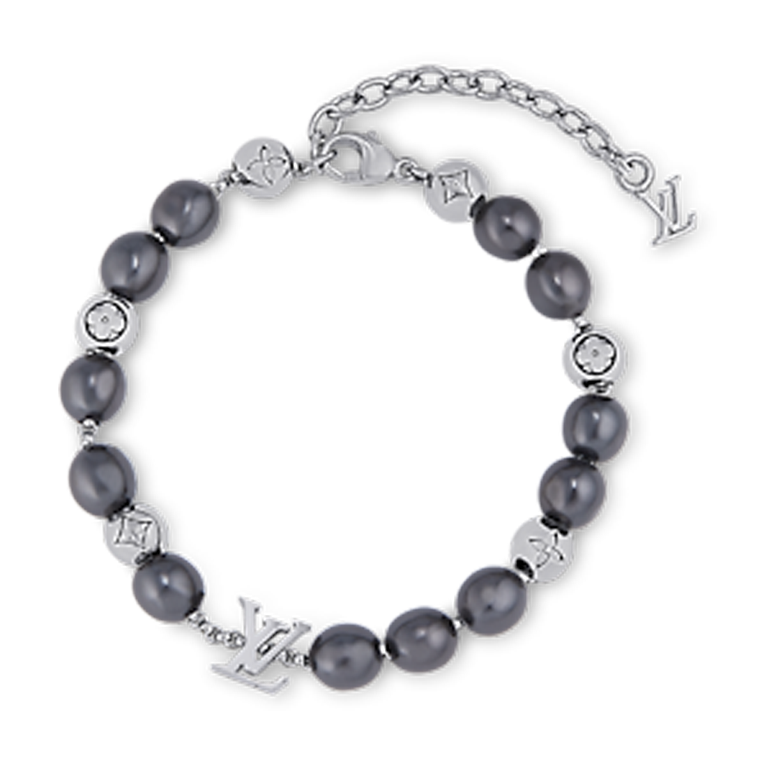 Louis Vuitton Monogram Pearls 18K Gold Bracelet product image 1, provided for visual reference and product detail review