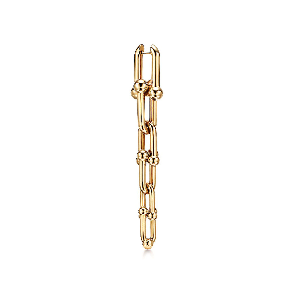 Tiffany HardWear Graduated Link 18K Gold Earrings product image 11, provided for visual reference and product detail review