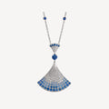 Bvlgari DIVAS' DREAM Blue Diamonds 18K Gold Necklace product image 1, provided for visual reference and product detail review