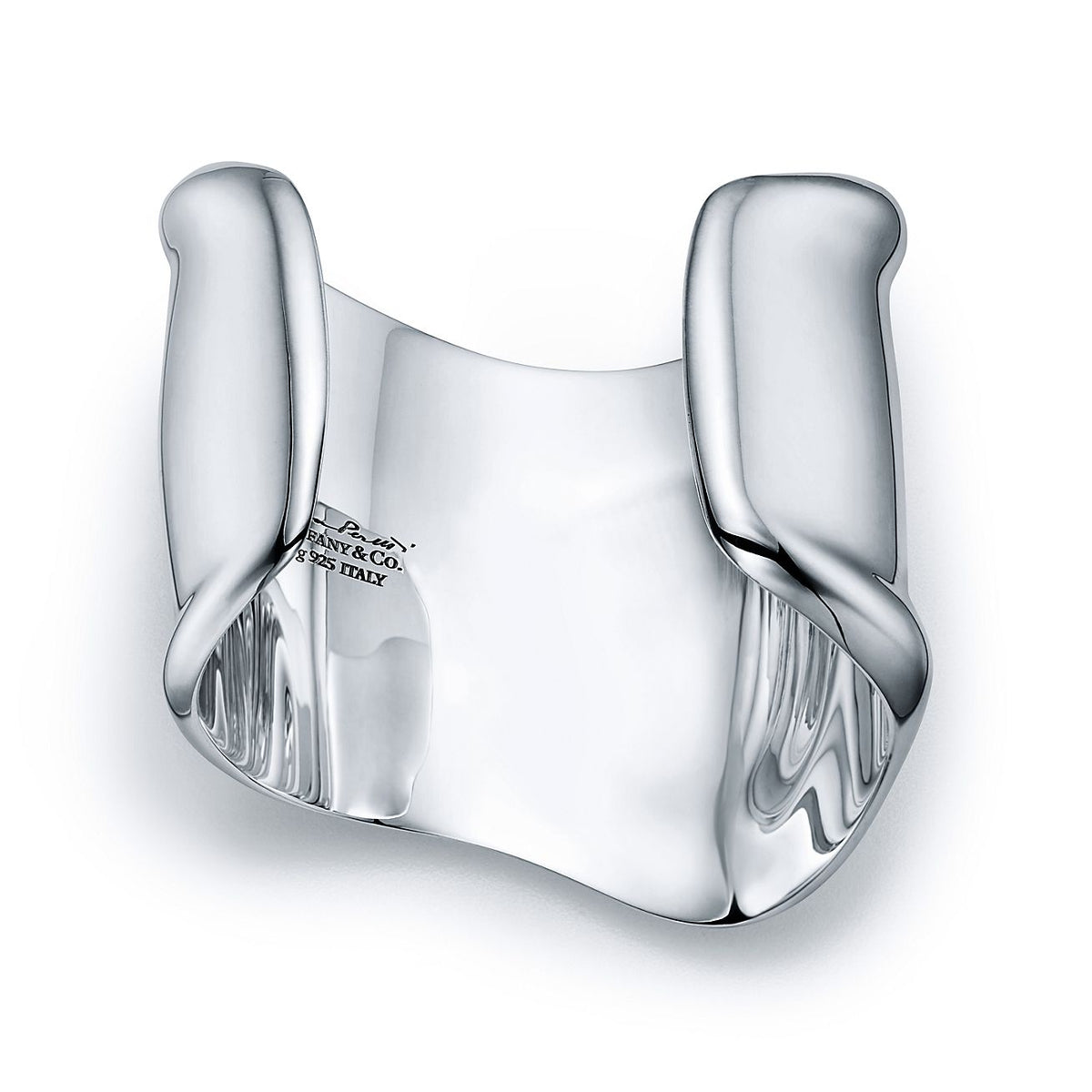 Elsa Peretti Medium Bone Cuff Bracelet product image 3, provided for visual reference and product detail review