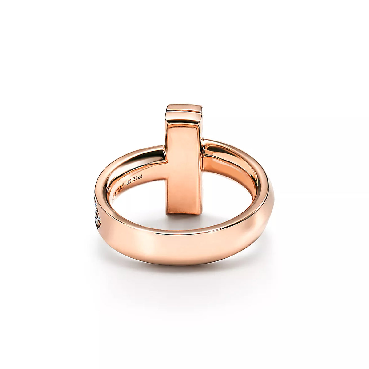 Tiffany T1 Diamonds 18K Gold Ring product image 2, provided for visual reference and product detail review