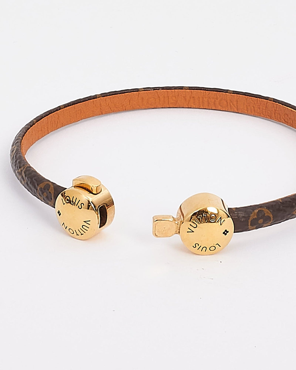 Louis Vuitton Historic Mini Monogram 18K Gold Bracelet product image 4, provided for visual reference and product detail