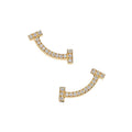 Tiffany Smile Diamonds 18K Gold Earrings product image 1, provided for visual reference and product detail review