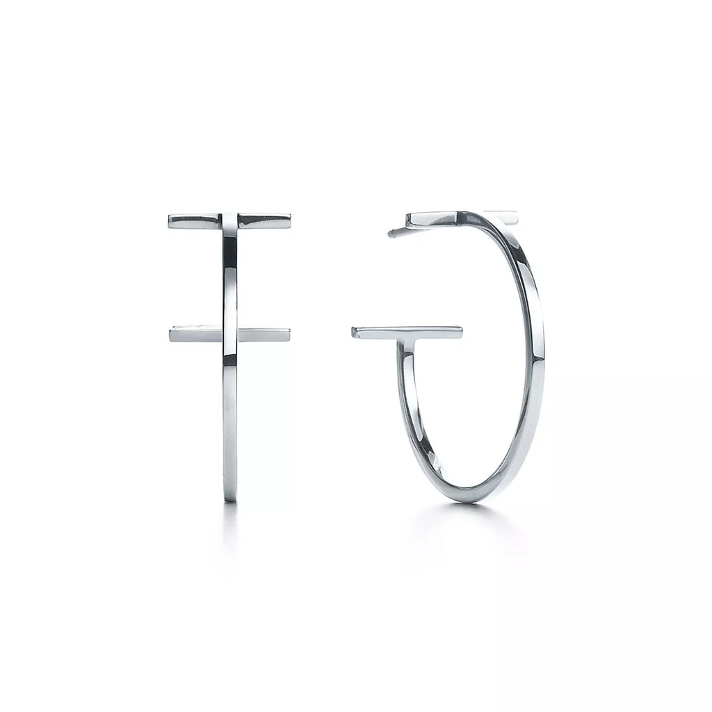 Tiffany Hoop 18K Gold Earrings product image 1, provided for visual reference and product detail review