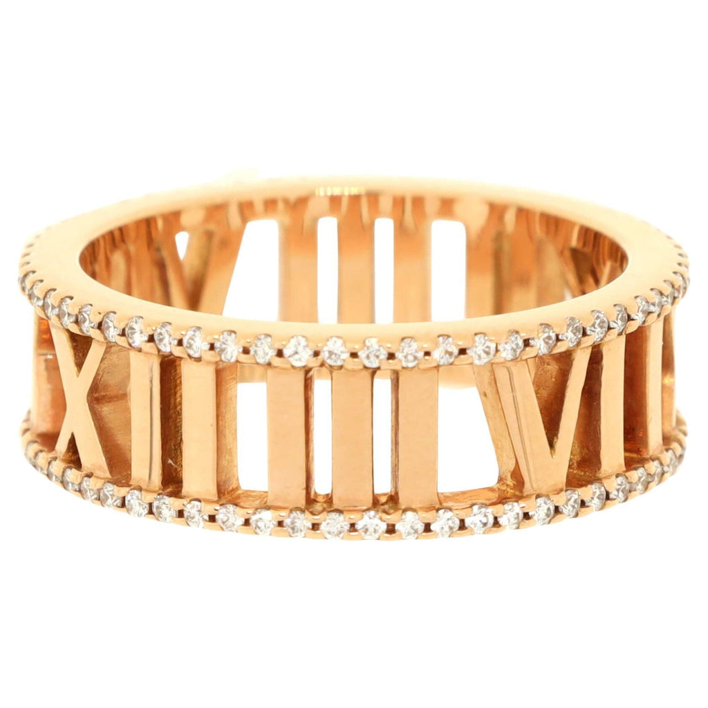 Tiffany Atlas Diamond 18K Gold Ring product image 4, provided for visual reference and product detail review