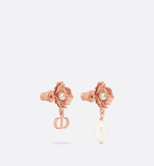 Dior D-Millefiori 18K Gold Earrings product image 6, provided for visual reference and product detail review