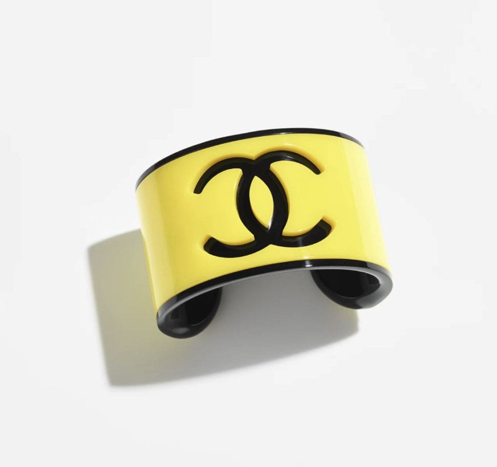 Chanel Yellow Bracelet product image 1, provided for visual reference and product detail review